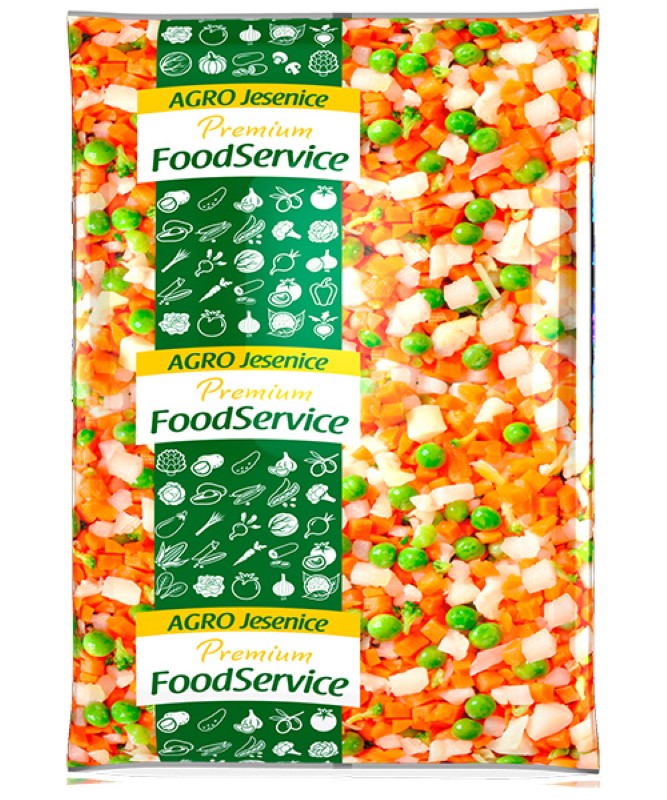 Zeleninová směs Polévková jemná Agro 2,5kg